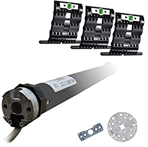 Rolladen Renovierungskit mit smarotech Mechanik-Set SW40 und Rollladenmotor Selve SE Pro 1/10 mit 10 Nm (bis 4,3 qm)