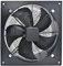 Warmiehomy Commercial Extractor Fan, Industrial Ventilation Extractor, 600mm/24 inches Axial Exhaust Air Blower Fan for Garage Warehouse Restaurant Kitchen, without Fan Speed Controller
