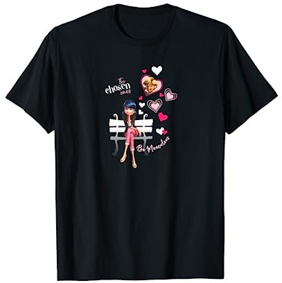 Miraculous Ladybug Charming Paris Adrien & Marinette T-Shirt