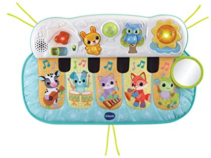VTech Play & Dream Kicking Piano | Interactive and Developmental Baby Toy with Sounds and Music | Suitable for Ages 3 - 18 Months, English Version