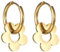 Holibanna Boucles D'oreilles Vintage Couvercle Pour Bougie 1 Paire De Créoles Fleur Bijoux Créoles Pendantes Fleurs Boucles D'oreilles Rétro