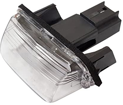 Partsline Éclairage Lumière de Plaque d'Immatriculation avec Ampoule compatible avec BERLINGO C3 C4 C5 DS4 SAXO XSARA 206 207 306 307 308 406 4027 5008 PARTNER - 6340A3 6340.A3
