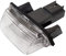 Partsline Éclairage Lumière de Plaque d'Immatriculation avec Ampoule compatible avec BERLINGO C3 C4 C5 DS4 SAXO XSARA 206 207 306 307 308 406 4027 5008 PARTNER - 6340A3 6340.A3