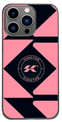 iPhone 14 Pro Hülle Offizielle Queens League Kunitas Transparent Silikon [Flexibel, Halbhart und Ultra-Resistant] [Fallschutz]