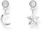 Thomas Sabo Ohrstecker mit Mond- und Stern-Anhänger 925 Sterlingsilber H2293-051-14