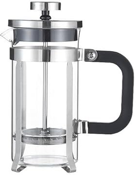 FUOBECIE French Press Coffee Maker, 350ml/11.8oz French Press Plunger Coffee Maker Cafetière with Borosilicate Glass Heat Resistant 3-Level Filtration System, Coffee Press Cold Brew Coffee Pot