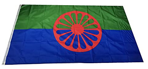 Stormflag Drapeau Les gitans 3 x 5 ft/90 x 150 cm 90 g de polyester, 2 œillets, 1 œillet dans chaque angle, en métal et double aiguille