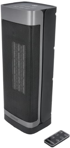 TOUGH MASTER Electric Heater 2000W PTC Ceramic Heater with 3 Modes, 12H Timer, 40° Oscillation, Overheating & Tip-Over Protection, Energy-Saving-ECO-Mode, Remote Control