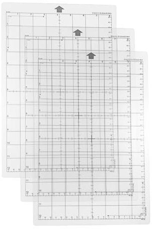 Okeeyseda Schneidematten für Silhouette Portrait (3er-Pack) 12 X 8 Schneidematten für Silhouette Cameo Zubehör