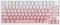 GAREGEAR EK75PRO Sakura Pink Wireless Mechanical Gaming Keyboard,75% RGB Hot-Swappable Keyboard with Knob,2.4Ghz/BT5.1/USB-C Connectivity, Gasket Mount, PBT Keycaps, Linear Dream Switch for Win/MAC