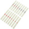 Garneck 88 Stück Chip-Stick Mahjongg-Zubehör Mahjong-Kartenspiel chinesische brettspiele Chinesische Mahjong-Wertung Plastik Beige