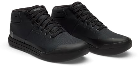 Fox Racing Unisex Union Canvas Mountain Bike Shoes, Black, 44
