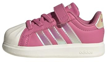adidas Unisex Baby Streettalk Infants Shoes, Pink Fusion/FTWR White/Wonder Quartz, 3 UK Child