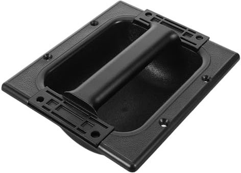 Recessed Iron Speaker Box Handle for Pa and Subwoofer Cabinets | Snag-free Profile, Quick Install, Easier Lifting, Safer Carrying, Handles Heavy Loads, Sound Engineers, Stage Crews