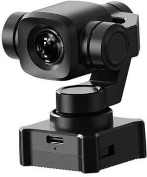 POAHNCU Sports camera, Mini 4K Camera 6X Digital Zoom Gimbal With 1/1.7 Inch Sensor for Cycling/Pet Vlogging