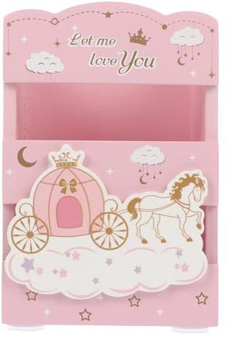 Gatuida Pots Crayons Licorne Organisateur Bureau Polyvalent pour Papeterie et Maquillage Garçon Fille Rangement Pot à Crayons Doux et Léger