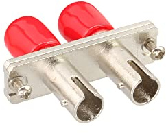 InLine 89990C LWL Kupplung, Duplex ST/ST, Multimode, Keramikhülse, zum Einbau