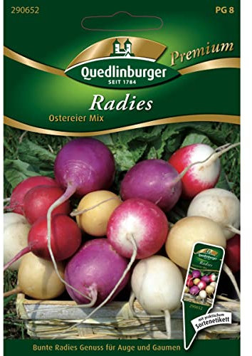 Quedlinburger Radies 'Ostereier-Mix', 1 Tüte Samen