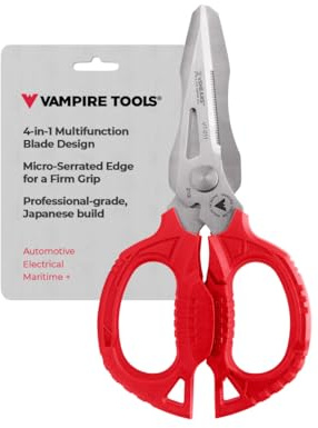 VAMPLIERS 6.3 Multipurpose Utility Scissors Made in Japan Stainless Steel