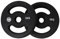 Oliver Prime Pump - 2 x 5kg mit Griff - 10kg Hantelscheiben, Gewichte aus Neopren, schwarz