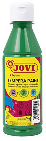Tempera liquida jovi escolar 250 ml verde oscuro