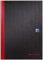 Oxford Black n' Red gebundenes Hardcover Notizbuch A4, Kladde, /m², liniert, 1 Stück