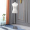 Loywe Schneiderpuppe weiblich Schaufensterpuppe Damenbüste Schneiderbüste kleiderpuppe Büste Torso Gr.36/38 JL6020 (Weiß)