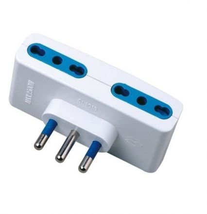 ProDigital ADATTATORE MULTIPLA PIATTA SPINA 16A PRESE 10/16A adattatore 4 prese bipasso quadrupla