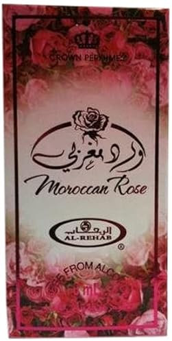 Al-Rehab Moroccan Rose Perfume Oil 6 ml (.2 oz)