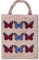 Bestlivings Einkaufstasche Schmetterling, umweltfreundliche Gobelin (32x40cm) Baumwoll-Tragetasche, widerstandsfähig und reißfeste Shoppingtasche