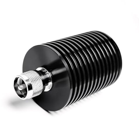 Fumei 50W Dummy Load DC-520MHz VSWR Less Than 1.2 50 Ohm PL259 UHF Male Connector