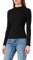 ONLY Women's Onlemma L/S High Neck Jrs Long Sleeve Top, Black (Black Black), M UK