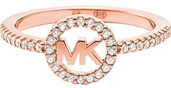 Michael Kors Damen-Damenring 925er Silber 48 Roségold 32010735