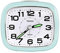 Alarm Clock Analogue, No Ticking Silent Travel Alarm Clock Bedside with Night Light Snooze Function Simple Battery-Operated Silent Small Desk Clocks for Bedroom Office