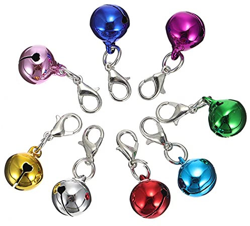 STOBOK Galvanisierter Schlüsselanhänger Stück Gemischte Farben Geformter Dekorativer Schlüsselanhänger