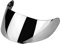 Visiera K3 Agv - Per Agv K1 Casco (Grande) Nero Moto Parabrezza Visiera Scudo Per Agv K1 K3 Sv K5 K5-S Casco Visiera Agv K1 Scudo Facciale