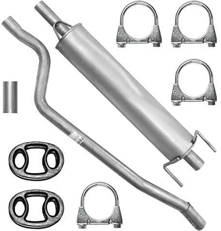 Ferroz Mitteltopf Auspuff Mittelschalldämpfer für Opel Combo Corsa C 1.4i 1.6i