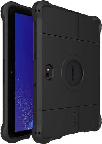 OtterBox Universe Series Étui pour Samsung Galaxy Tab ACTIVE4 Pro – Unité Unique expédiée dans Un Sac en Plastique, idéal pour Les Clients Professionnels – Noir