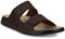 ECCO Men's Cozmo M Flat Sandal, Potting Soil, 12.5 UK