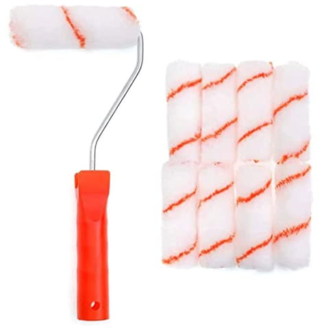 Paint Rollers Paint Rolling Kit Foam Paints Roller Diy Rollers Professional Painting Brush Corner Paint Brushes House Interior Tools comfortable durable