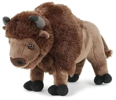 Bison Kuscheltier Wisent Wildrind Büffel Plüschtier BONJAS