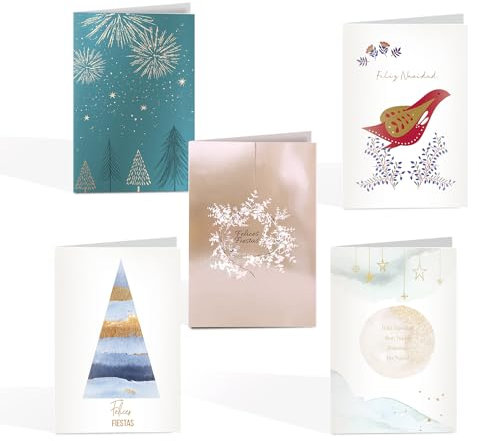 Unicef - Pack de 10 Tarjetas de Navidad, Colección Arte 17