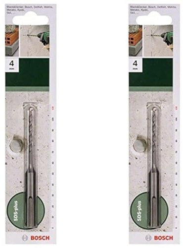 Bosch Hammerbohrer SDS-plus (Ø 4 mm) (Packung mit 2)