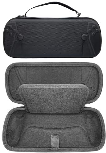 Hesupy Storage Bag Case for PlayStation Portal, Portable Carry Case Organizer Protective Cover PS5 Portal Game Console (Oxford Cloth)