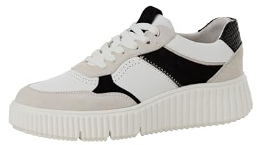 Tamaris Sneaker Materialmix Leder/Synthetik schmal