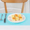Fridge Liner Mat, 4 Pcs Anti Mould Refrigerator Mat Kitchen Salad Drawer Fridge Fresh Food Saver, Antibacterial Washable Mats Pad for Home, Kitchen, Cabinet (Blue)