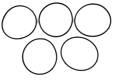 5 stücke Vergaser Dichtringe Dichtung O-Ring Float Schüssel Dichtung for Huayi for RuiXing for GX200 GX160 Vergaser rasenmäher Teil Schwarz