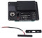 Fangxuee Elektrischer, Leiser Cello-Tonabnehmer-, Weich, mit Kopfhörer, Schwarz, VPU-400, für DIY-Cello-Saiteninstrumente, Teile