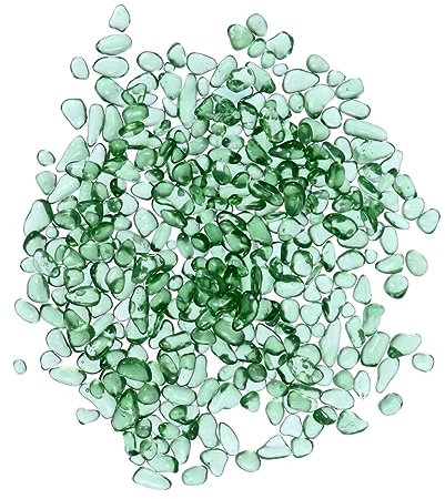 TOYANDONA Piedras De Rocas De Vidrio para Pecera De Vidrio para Plantas y Acuarios Piedra para Acuario