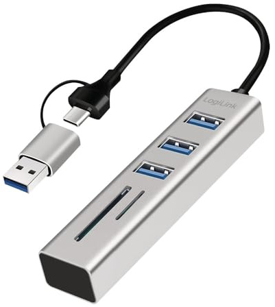 LogiLink Hub・SD/microSD Slot・2-in-1 Verbindungsleitung (UA0445)